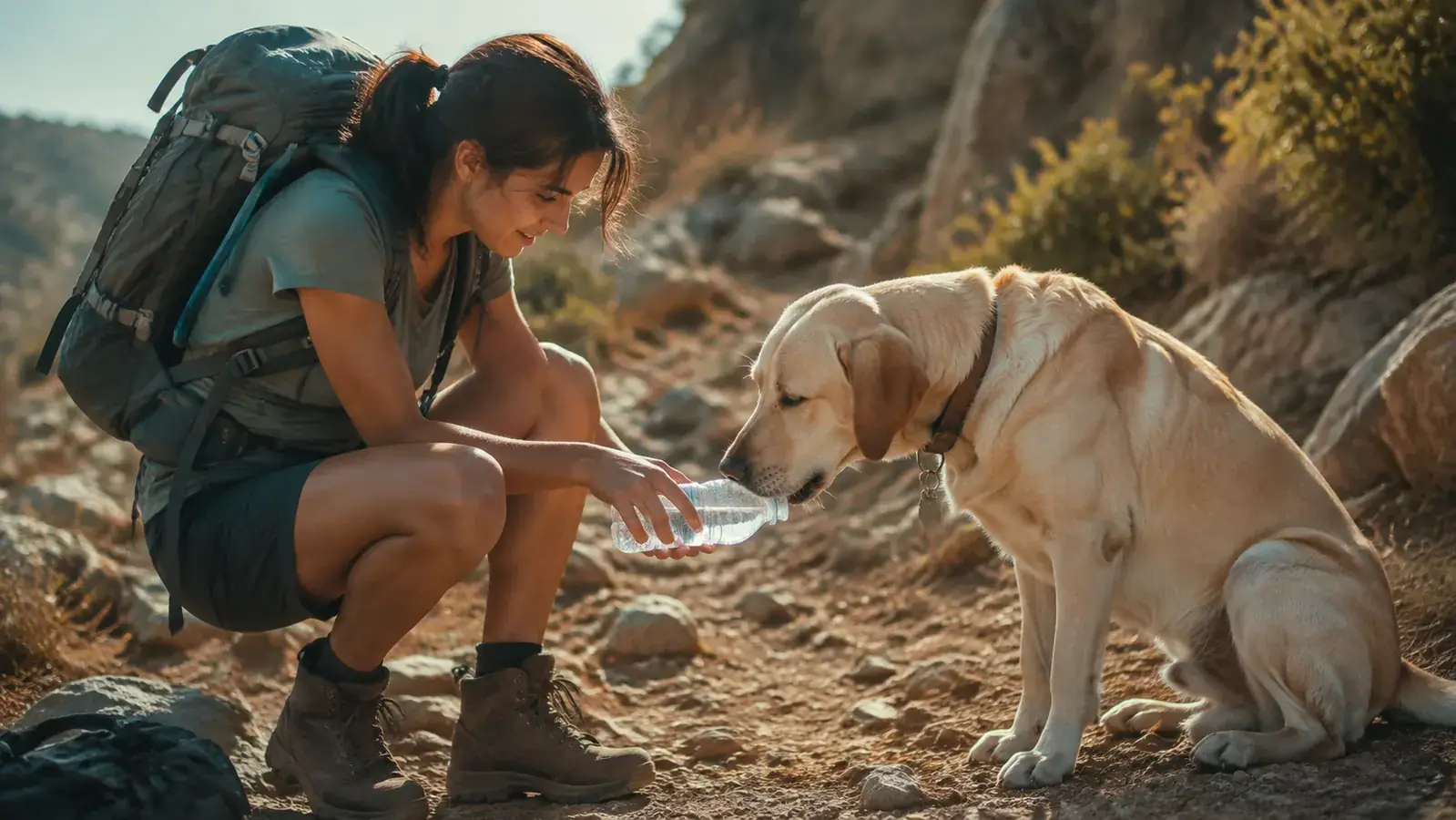 How to Keep Your Dog Hydrated While Hiking: Water, Bowls, and Breaks