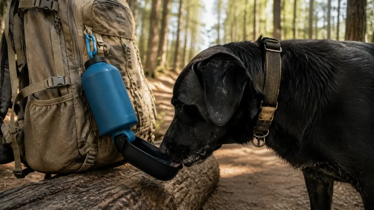 Kalimdor Dog Water Bottle Review: A Season of Trail and Camp Hydration