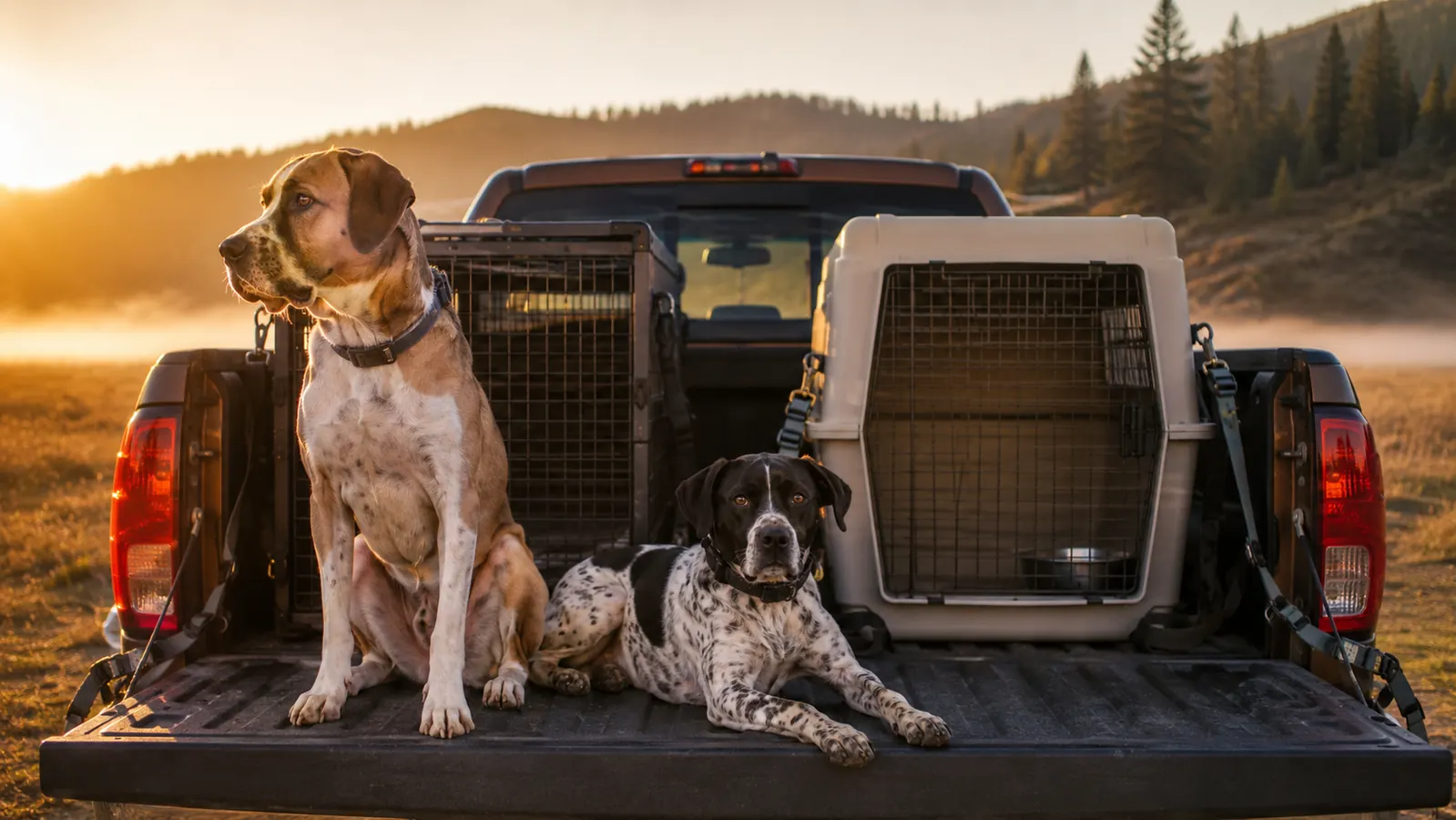 Midwest iCrate vs Petmate Sky Kennel: Which Travel Crate for the Truck Bed?