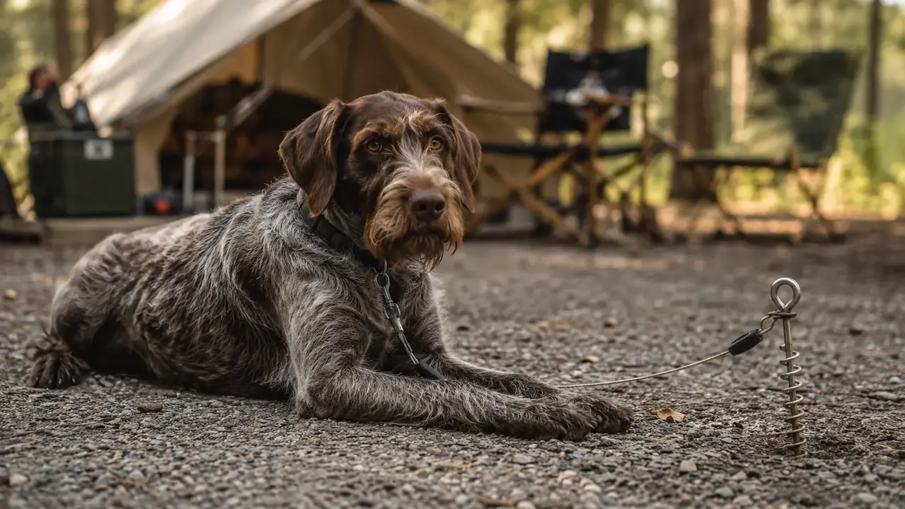 Petbobi Dog Tie-Out Review: A Season of Camp and Yard Duty